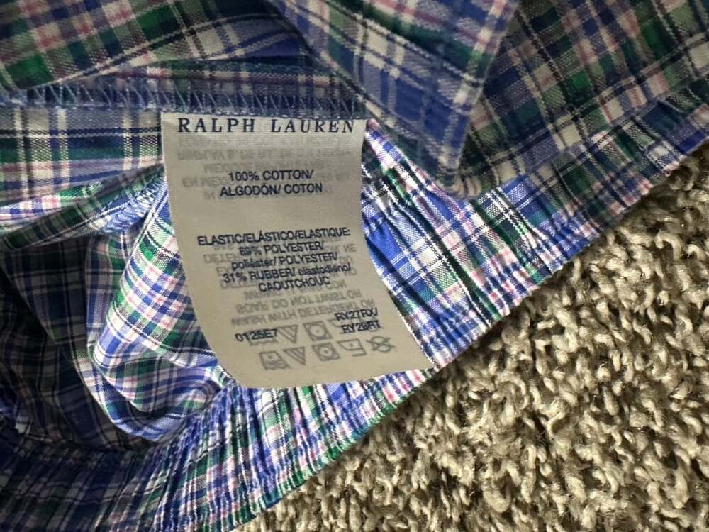 Polo Ralph Lauren Sleepwear Pants Size 2XT Plaid - Picture 4 of 8